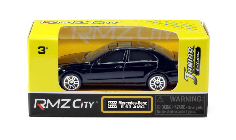 Машина металлическая Mercedes Benz E63 AMG, 1:64, 2 цвета: белый и черный  